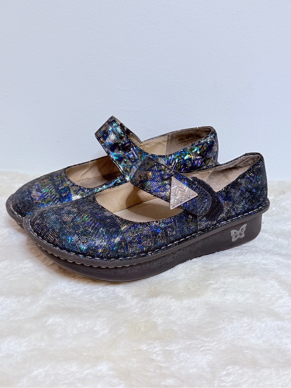 Alegria Paloma comfort clogs Blue fusion size 6.5/7